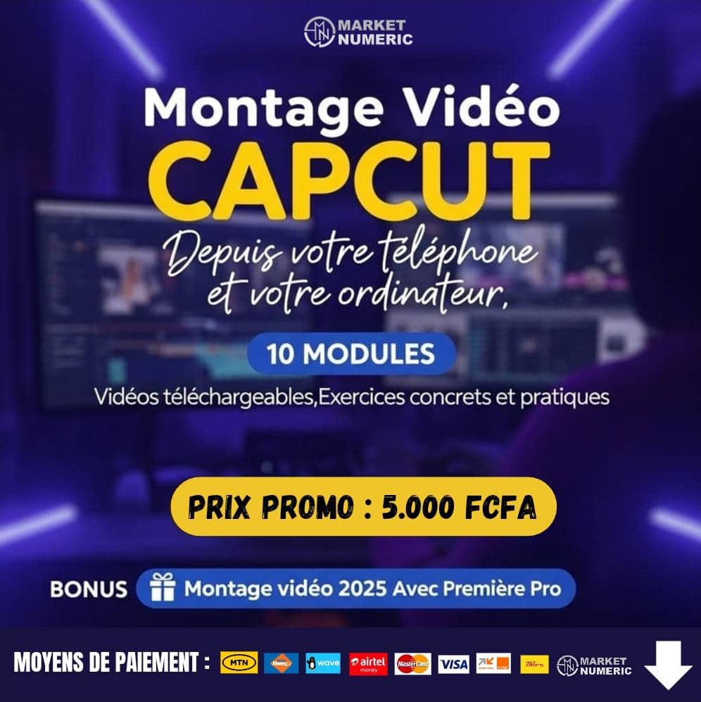 Montage Vidéo Avec CAPCUT + Première Pro